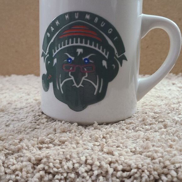 Vintage Denny's Scrooge Bah Humbug Christmas Mug - Picture 2 of 5